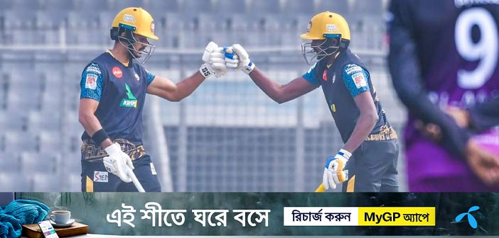 ‘কনকাশন সাব’ ক্রসপুলের দারুণ ব্যাটিংয়ে ঢাকার চ্যালেঞ্জিং সংগ্রহ – Allrounder BD